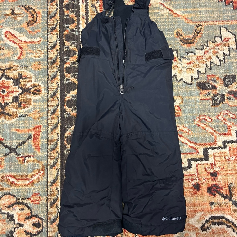 Columbia Black Insulated Snow Bib